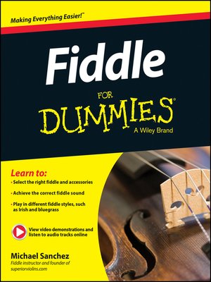 cover image of Fiddle For Dummies